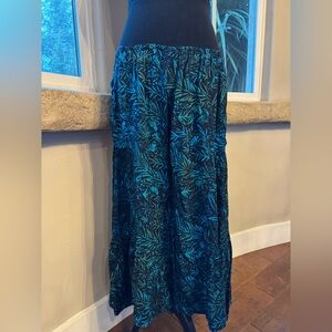 Cahaya Boho Palazzo Extra Wide Leg Pants Women’s Size Medium